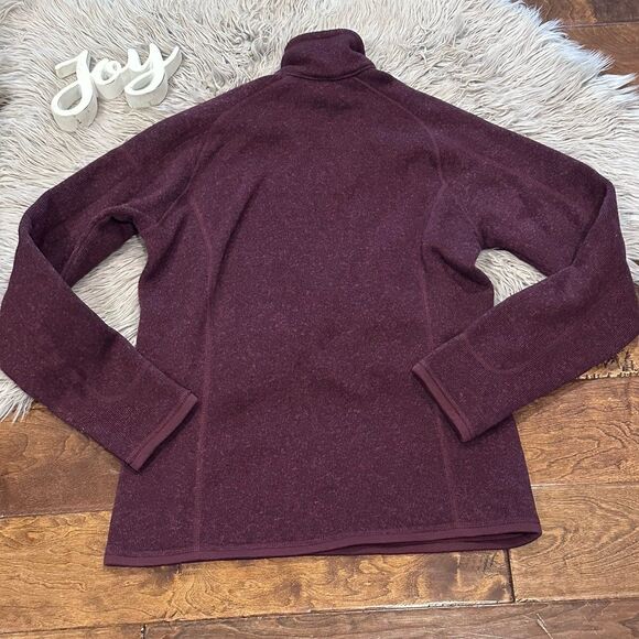 Patagonia Womens Better Sweater 1/4-Zip Dark Currant Size Medium Style 25617 - Picture 3 of 5